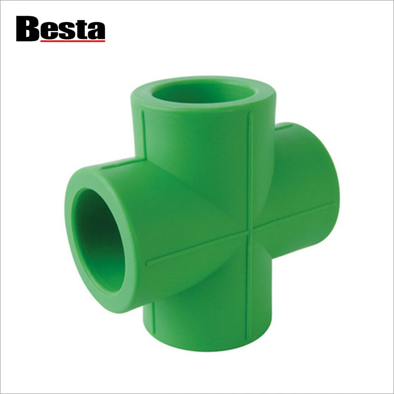 PPR Plastic Fitting Cross